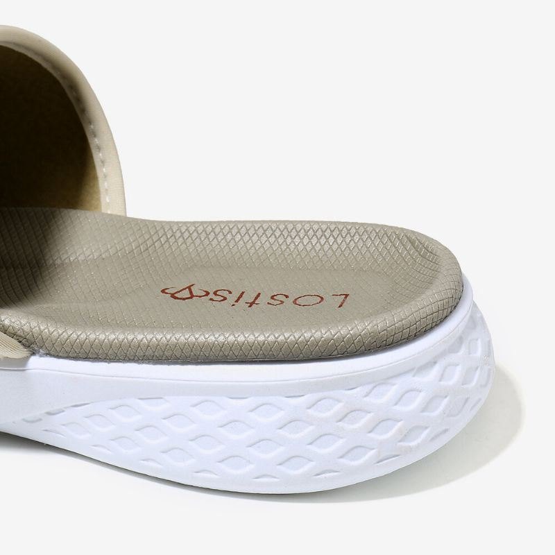 Dame Åpen Tå Slip On Casual Summer Daily Flat Sandaler