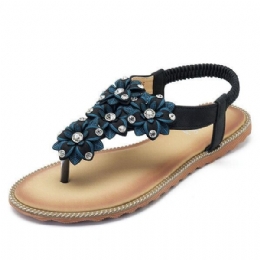 Dame Bohemian Casual Beach Soft Flat Sandaler