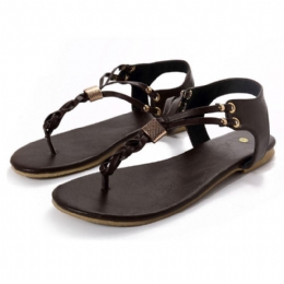 Dame Casual Soft Metal Beach Sandaler