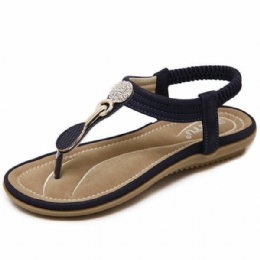 Dame Casual Soft Sole Beach Outdoor Flat Sandaler