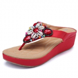 Dame Rhinestones Bohemian Casual Sandaler