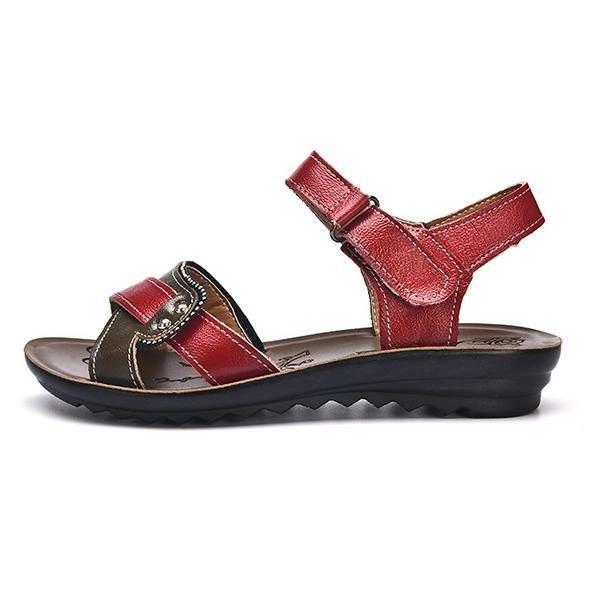 Dame Skinn Casual Comfy Flat Sandaler