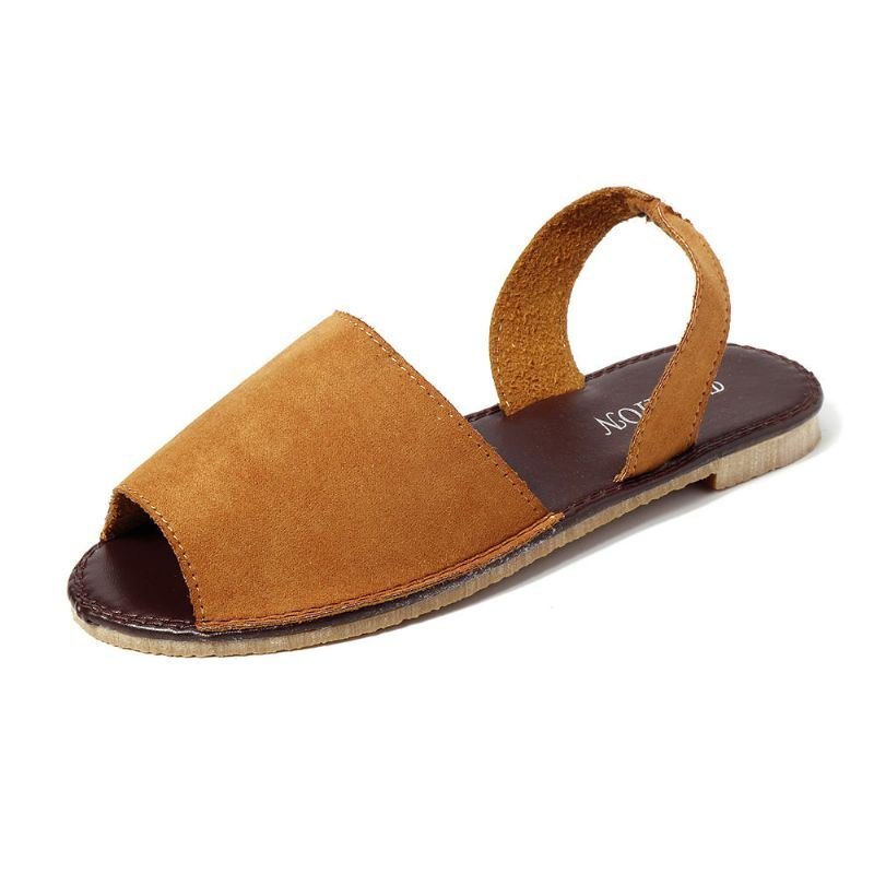 Dame Sommer Fisk Munn Slip On Sandaler Sko