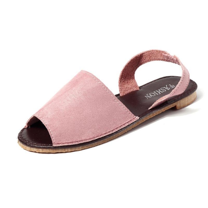 Dame Sommer Fisk Munn Slip On Sandaler Sko