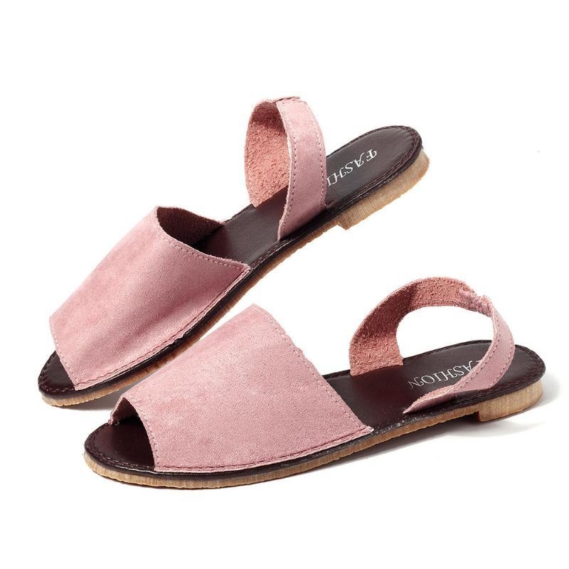 Dame Sommer Fisk Munn Slip On Sandaler Sko