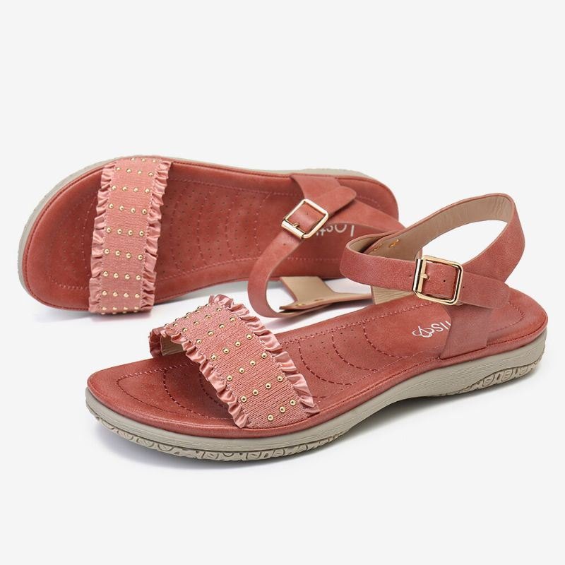 Dame Spenne Stropp Komfortable Casual Sandaler