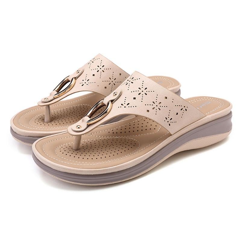 Dametøffel Bohemian Flip Flops Strandsandaler