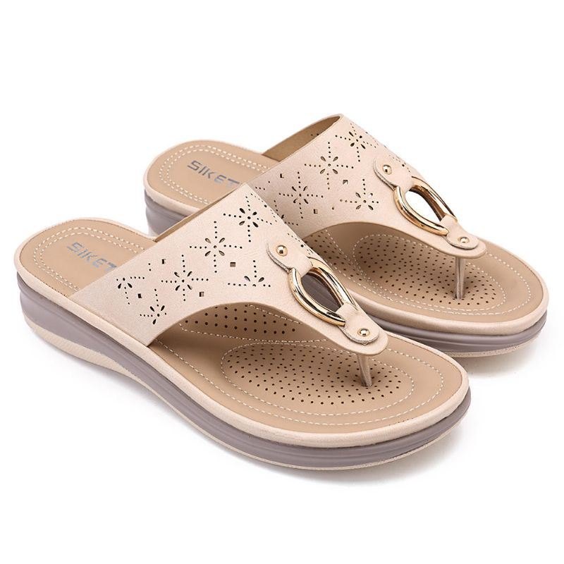 Dametøffel Bohemian Flip Flops Strandsandaler