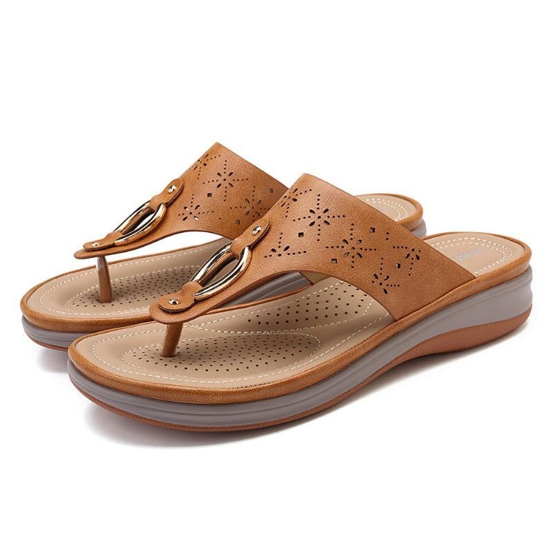 Dametøffel Bohemian Flip Flops Strandsandaler