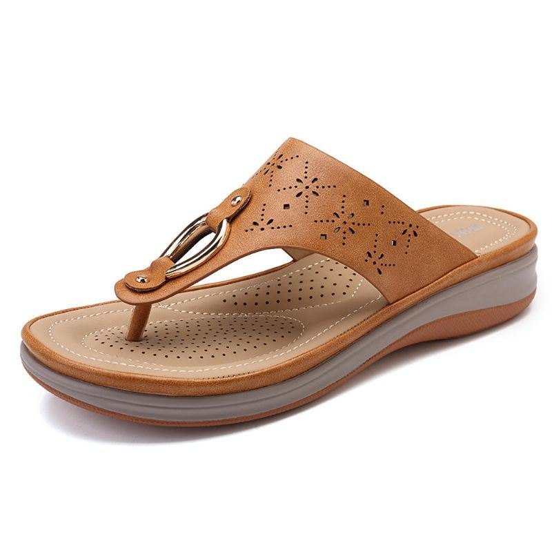 Dametøffel Bohemian Flip Flops Strandsandaler