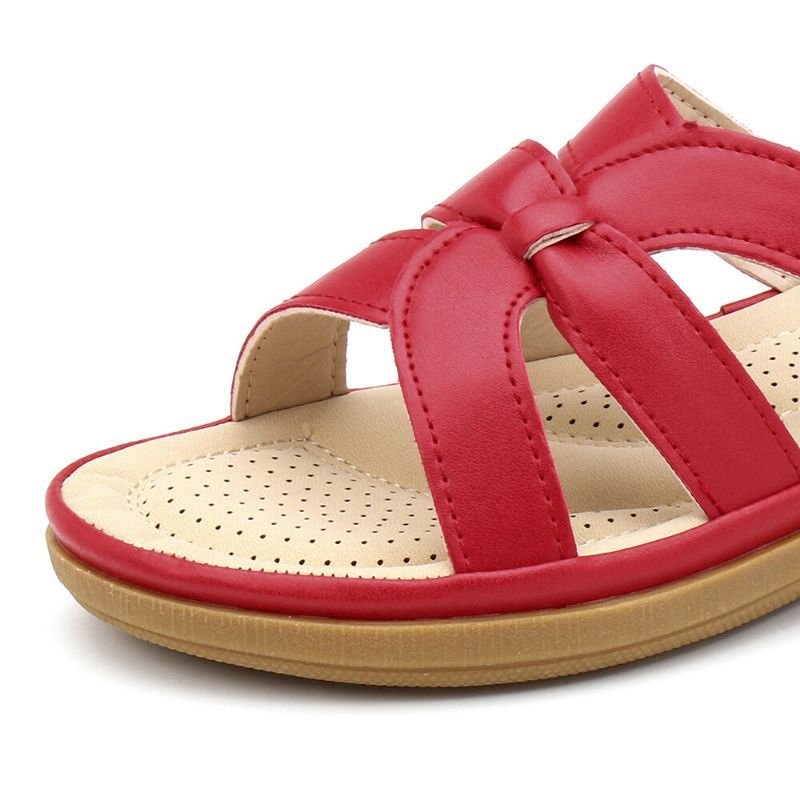 Dameutskjæring Pustende Bærbar Komfortabel Casual Beach Wedges Sandaler