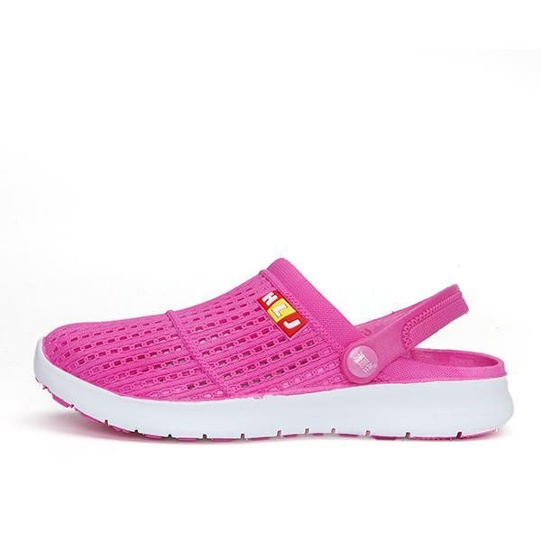 Hollow Out Slip On Casual Beach Flat Slipper Sko