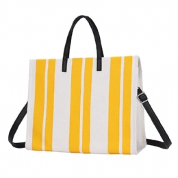 Dame Canvas Leisure Tote Bag Handbag Crossbody Bag