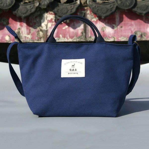 Dame Canvas Solid Casual Dame Handbag Handbag Daily Bag