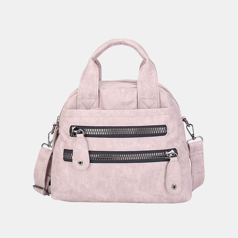 Håndvesker Med Flere Lommer For Dame Vanntett Crossbody Skinnveske