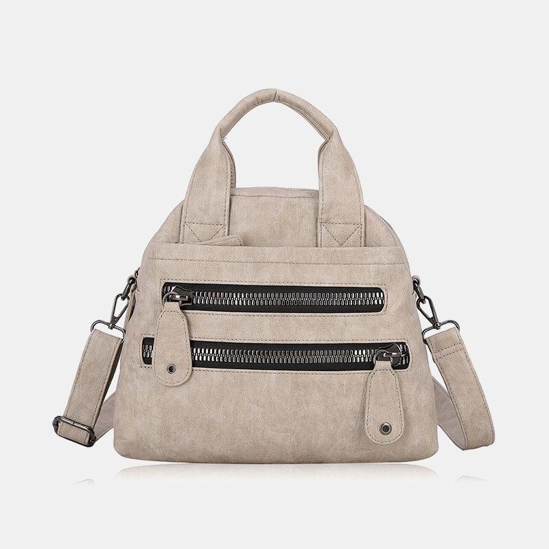 Håndvesker Med Flere Lommer For Dame Vanntett Crossbody Skinnveske