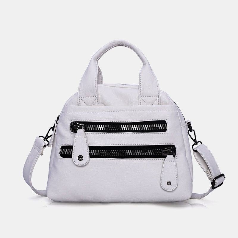 Håndvesker Med Flere Lommer For Dame Vanntett Crossbody Skinnveske