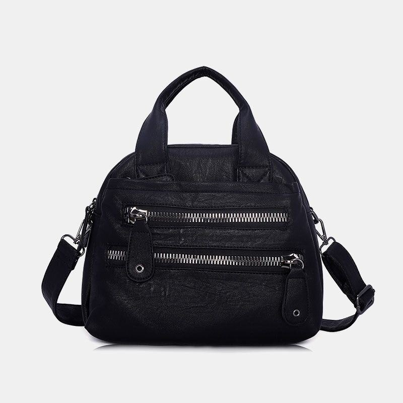 Håndvesker Med Flere Lommer For Dame Vanntett Crossbody Skinnveske