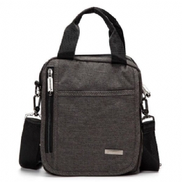 Multifunksjonell Herre Nylon Messenger Outdoor Skulderveske Håndveske