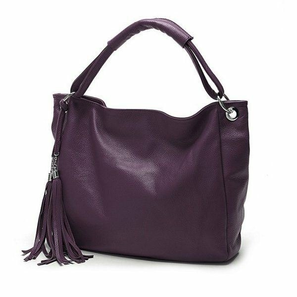 Pu Leather Dame Vintage Dusk Håndveske Luksus Handbag Tote Crossbody Vesker