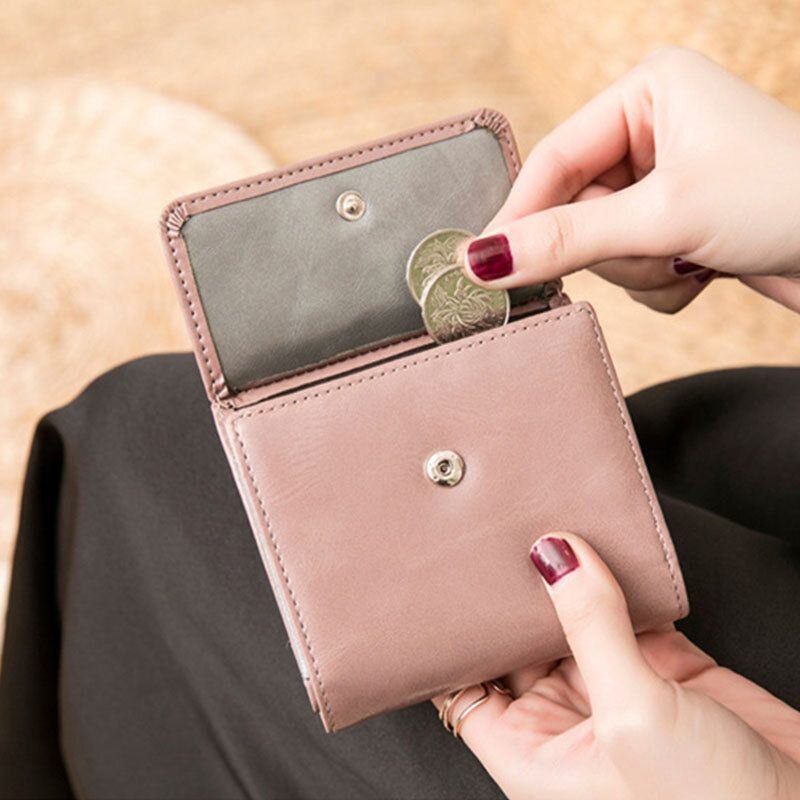 Dame Retro Mni Bifold Multi-card Slot Card Holder Lommebok