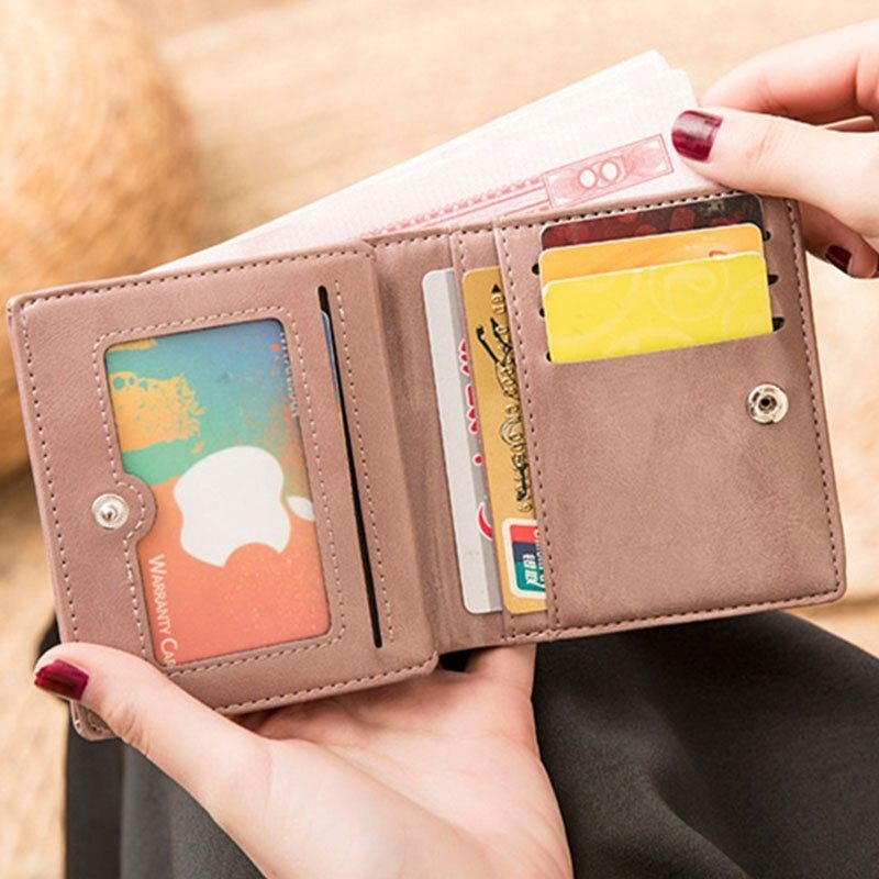 Dame Retro Mni Bifold Multi-card Slot Card Holder Lommebok