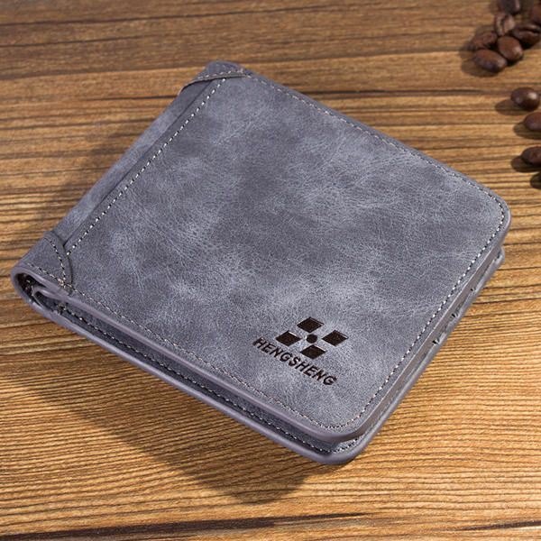 Herre Multi Card Slots Slim Wallet Kortholder