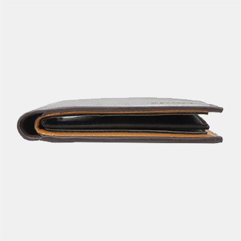 Herre Pu Leather Short 6 Card Slot Card Holder Business Fashion Bifold Thin Førerkort Lommebok Myntpung