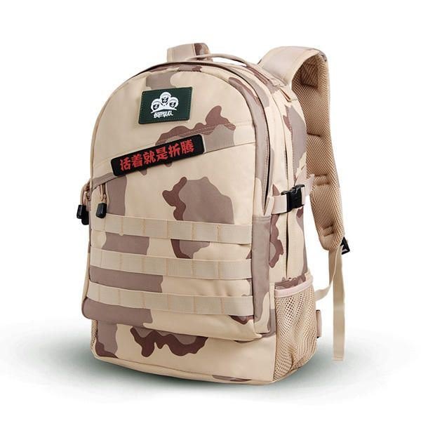 40l Campingvesker Herre Utendørs Vanntett Molle Ryggsekk Militær 3d Tactical Dame Assault Reiseveske