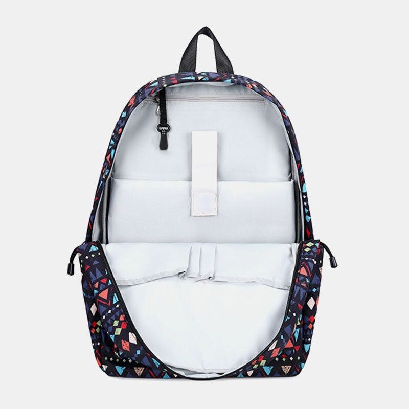 Dame Vanntett Bohemian Printed National Backpack School Bag