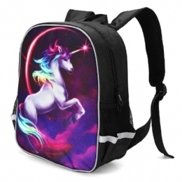 Damemote Magical Rainbow Fashion Skoleveske Reiseryggsekk Barneryggsekkgave