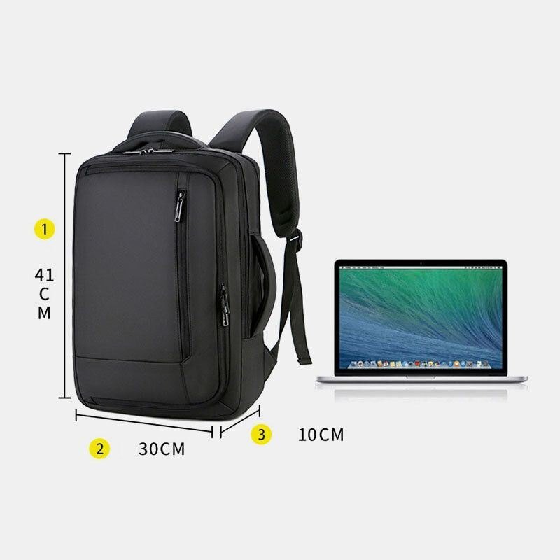 Herre 15.6 Tommers Usb-lading Business Laptop Bag Ryggsekk