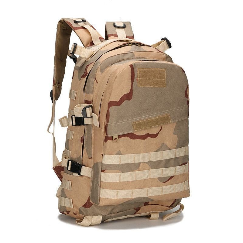 Herre Nivå 3 Ryggsekk Army-style Attack Ryggsekk Molle Tactical Bag In Pubg