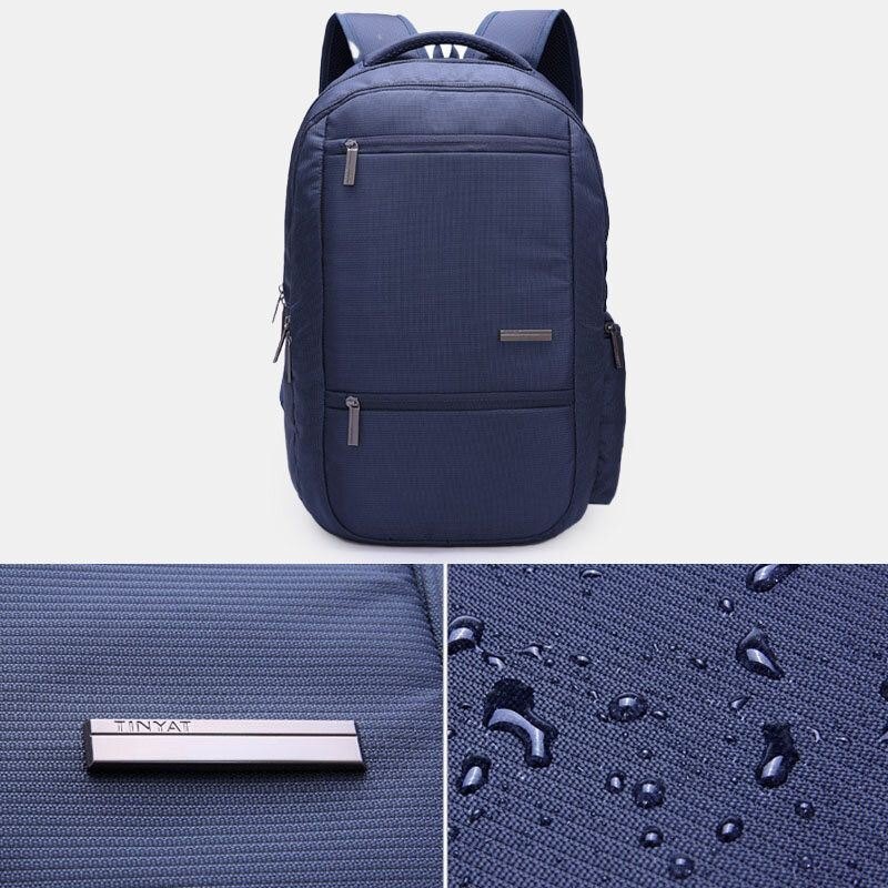 Herre Stor Kapasitet Vanntett Lett Vekt Business Ryggsekk Laptop Bag For Outdoor