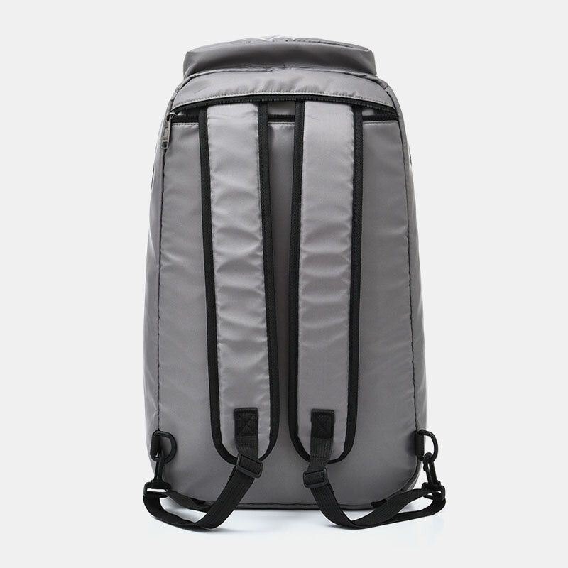 Herre Unisex Nylon Vanntett Slitasjemotstand Utendørs Brise Stor Kapasitet Basketball Oppbevaringsveske Reiseveske Gym Bag Ryggsekk