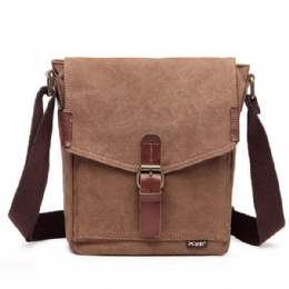 Canvas Leisure Skulderveske Messenger Bag For Men