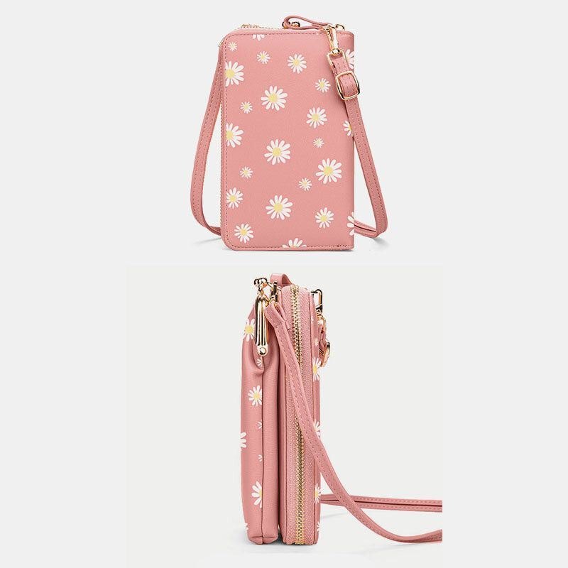 Dame 13 Kortspor Telefonveske Daisy Crossbody Bag Skulderveske