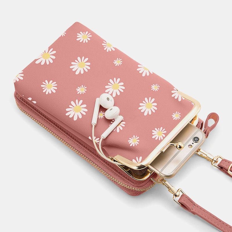 Dame 13 Kortspor Telefonveske Daisy Crossbody Bag Skulderveske