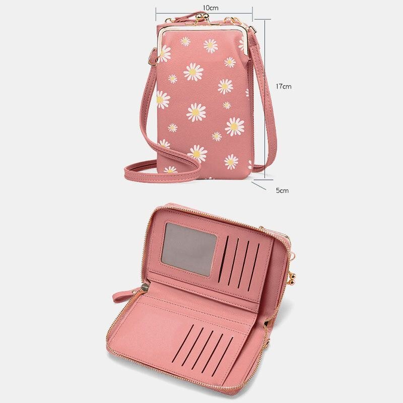 Dame 13 Kortspor Telefonveske Daisy Crossbody Bag Skulderveske