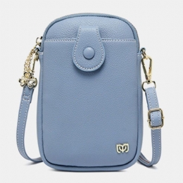 Dame 6.3 Tommers Iphone Solid Vanntett Crossbody Bag Telefonveske