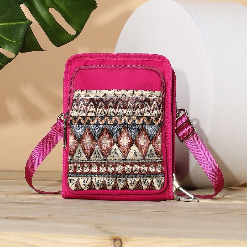 Dame Canvas Bohemian Skulder Crossbody Bag