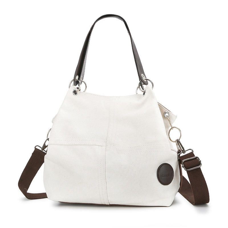 Dame Casual Canvas Multi-carry Håndveske Skulderveske