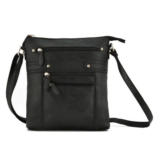 Dame Flerlags Glidelåslommer Messenger-vesker Uformelle Skuldervesker Crossbody-vesker