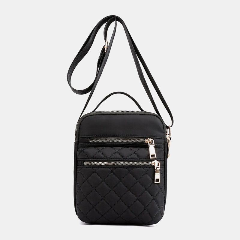 Dame Med Stor Kapasitet Vanntett Veske Med Flere Lommer Skulderveske Crossbody Veske