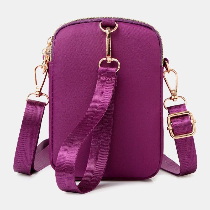 Dame Mini Elefantmønster Multifunksjonell Skulderveske Crossbody-veske Telefonveske