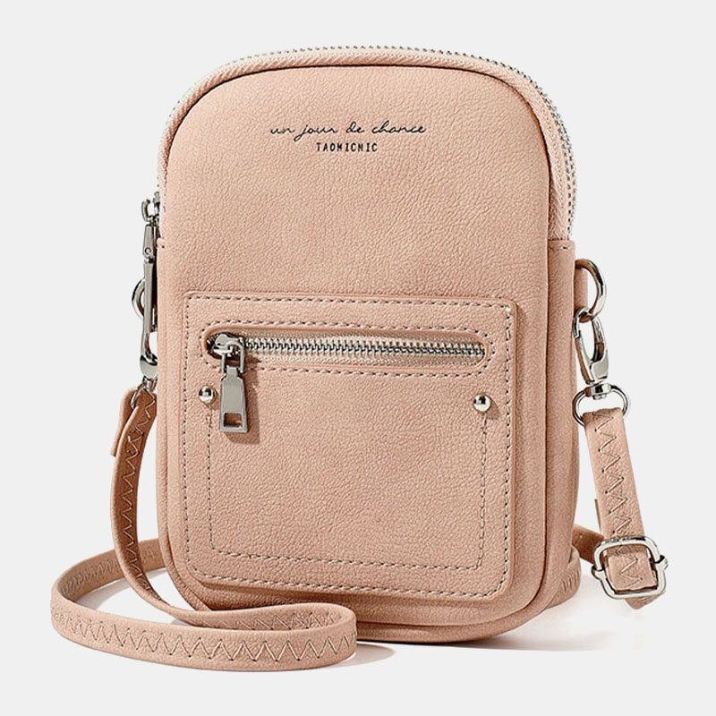 Dame Mini Small Crossbody Bag Skulderveske Telefonveske