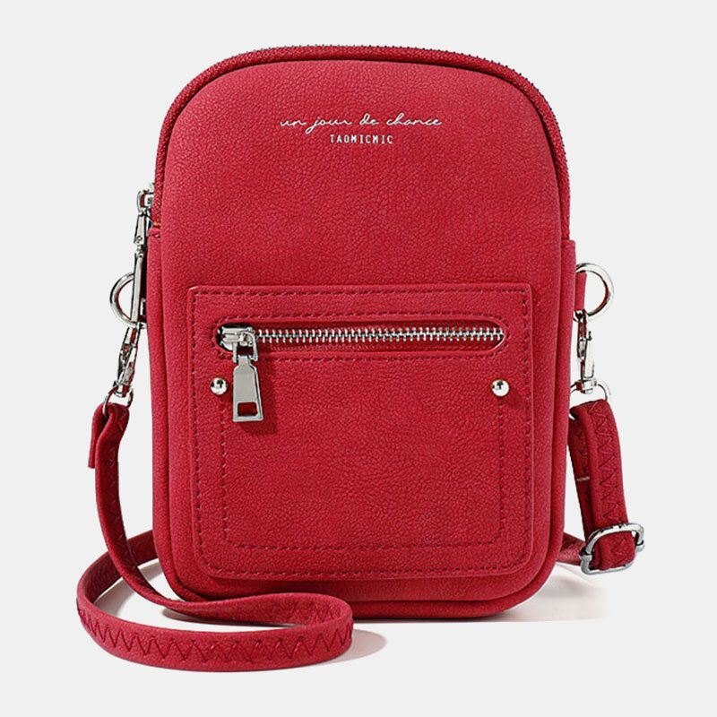 Dame Mini Small Crossbody Bag Skulderveske Telefonveske