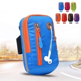 Dame Nylon Vanntett Arm Bag Running Phone Bag Crossbody Bag