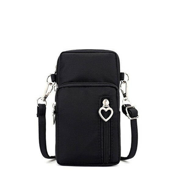 Dame Nylon Vanntett Crossbody Bag