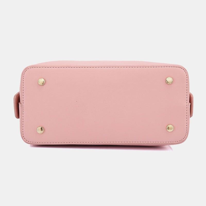 Dame Pu-skinn Multi-roms Crossbody-vesker Med Stor Kapasitet Håndveske Skulderveske